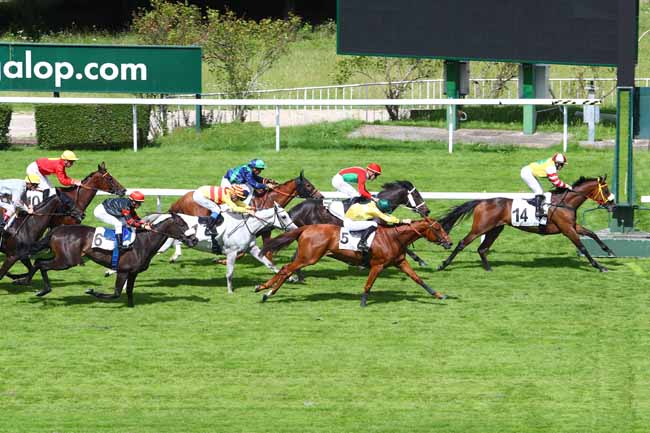 Photo d'arrivée de la course pmu PRIX MISS ALLEGED à SAINT-CLOUD le Vendredi 15 juin 2018