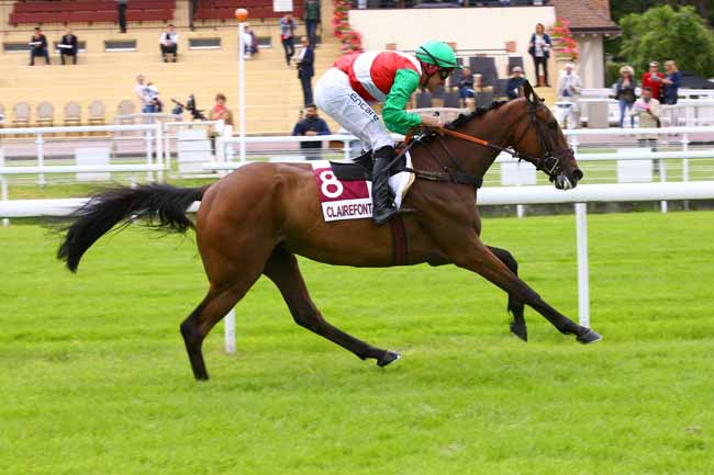 Photo d'arrivée de la course pmu PRIX LA BATE à CLAIREFONTAINE le Lundi 18 juin 2018