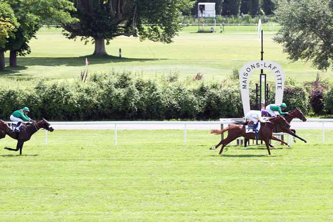 Photo d'arrivée de la course pmu PRIX CASTERARI à MAISONS-LAFFITTE le Mercredi 20 juin 2018