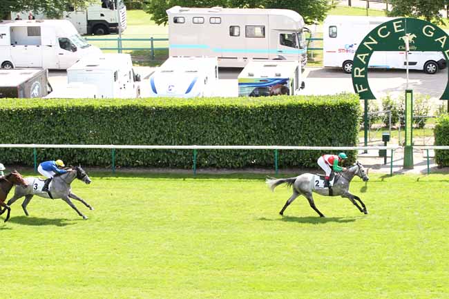 Photo d'arrivée de la course pmu PRIX ALY KHAN à CHANTILLY le Vendredi 22 juin 2018