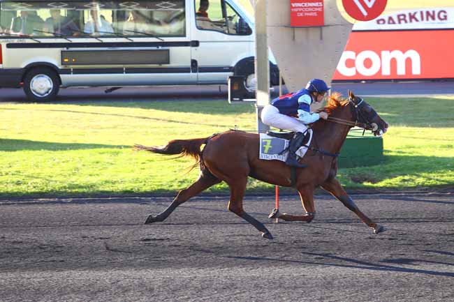 Photo d'arrivée de la course pmu PRIX CYBELE à PARIS-VINCENNES le Mardi 26 juin 2018