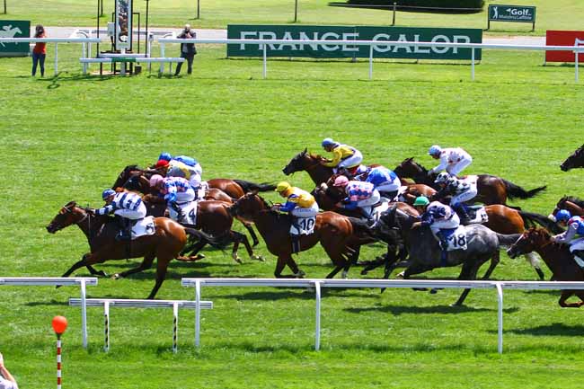 Photo d'arrivée de la course pmu PRIX DE L'ECOUTE-S'IL-PLEUT à MAISONS-LAFFITTE le Mercredi 27 juin 2018