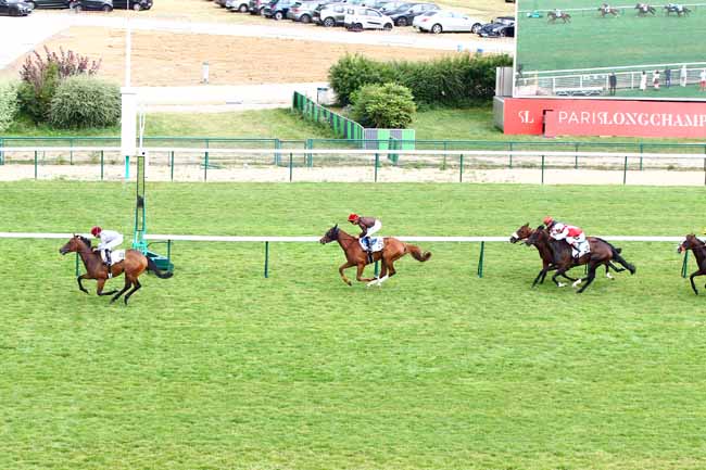 Photo d'arrivée de la course pmu PRIX DE LA TOUR SAINT-JACQUES à LONGCHAMP le Jeudi 5 juillet 2018
