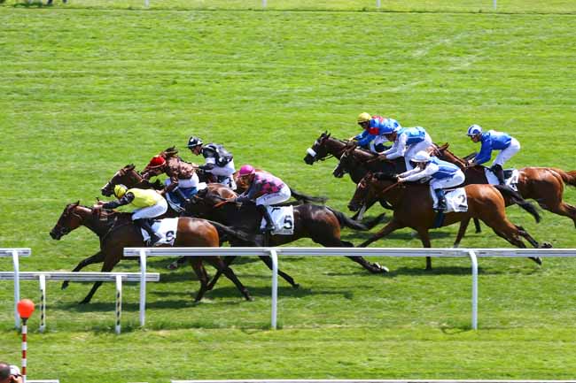 Photo d'arrivée de la course pmu PRIX AMANDINE à MAISONS-LAFFITTE le Vendredi 6 juillet 2018