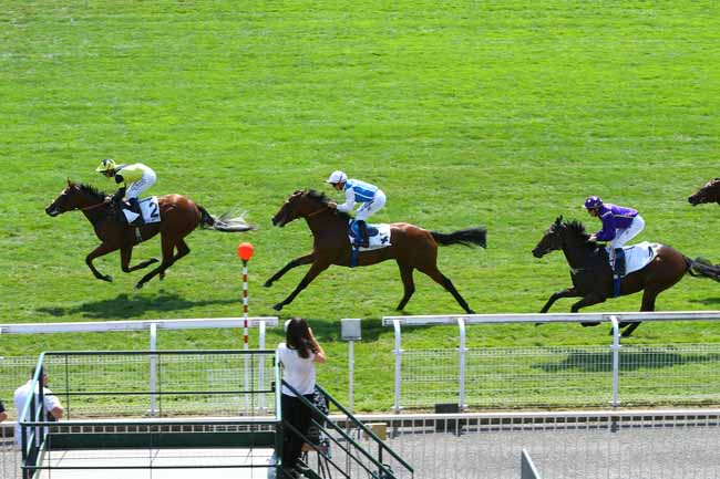 Photo d'arrivée de la course pmu PRIX DUPLEX à MAISONS-LAFFITTE le Dimanche 15 juillet 2018
