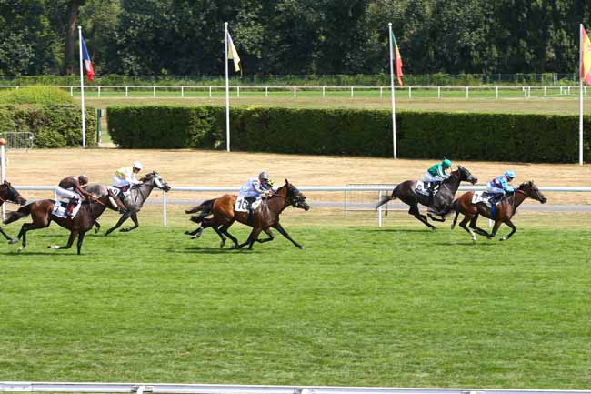 Photo d'arrivée de la course pmu PRIX DE LA ROUTE NEUVE à MAISONS-LAFFITTE le Dimanche 15 juillet 2018