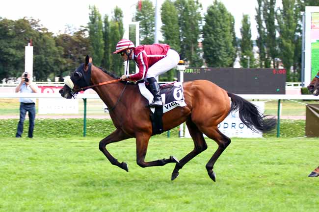 Photo d'arrivée de la course pmu PRIX GABRIEL BRUN à VICHY le Mardi 17 juillet 2018