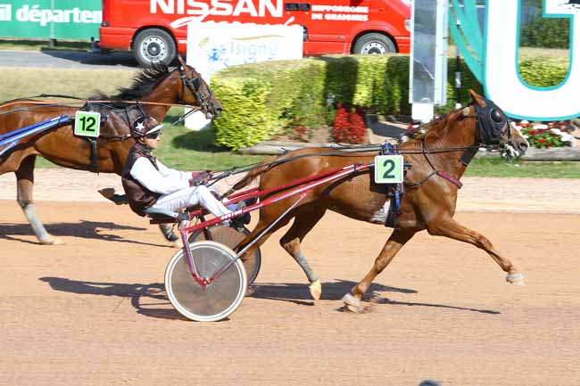 Photo d'arrivée de la course pmu PRIX SAINT-LO AGGLO à GRAIGNES le Mercredi 18 juillet 2018