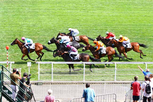 Photo d'arrivée de la course pmu PRIX DE BAGATELLE à MAISONS-LAFFITTE le Dimanche 22 juillet 2018