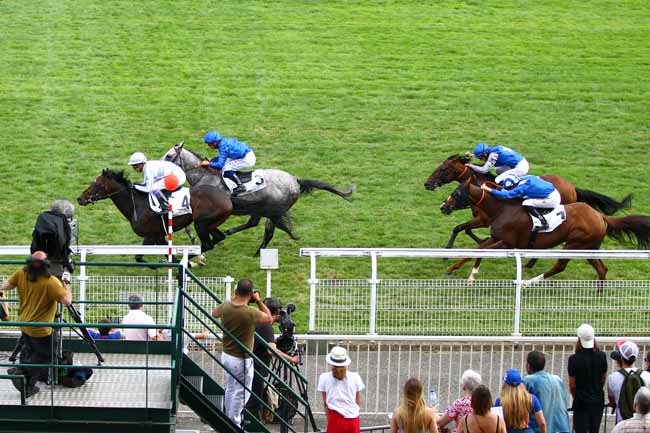 Photo d'arrivée de la course pmu PRIX MESSIDOR à MAISONS-LAFFITTE le Dimanche 22 juillet 2018