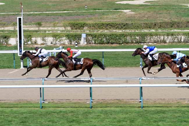 Photo d'arrivée de la course pmu PRIX DE LIVAROT à DEAUVILLE le Mardi 31 juillet 2018