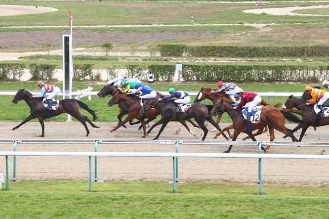 Photo d'arrivée de la course pmu PRIX RMC - PRIX DE LA VILLA LUCIE à DEAUVILLE le Mardi 7 août 2018