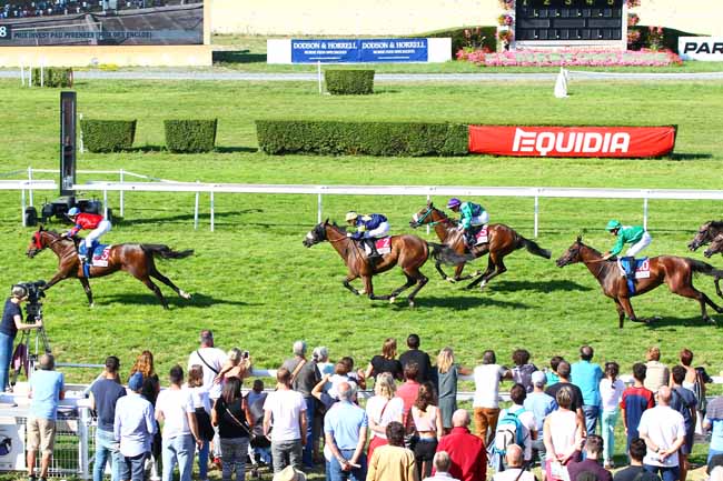 Photo d'arrivée de la course pmu PRIX DES ENCLOS à CLAIREFONTAINE le Vendredi 17 août 2018