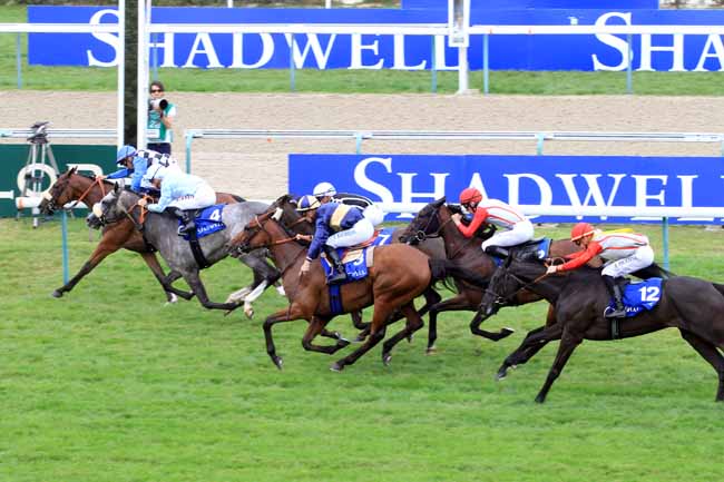 Photo d'arrivée de la course pmu PRIX ETALON MUHTATHIR AU HARAS DU MEZERAY à DEAUVILLE le Samedi 18 août 2018