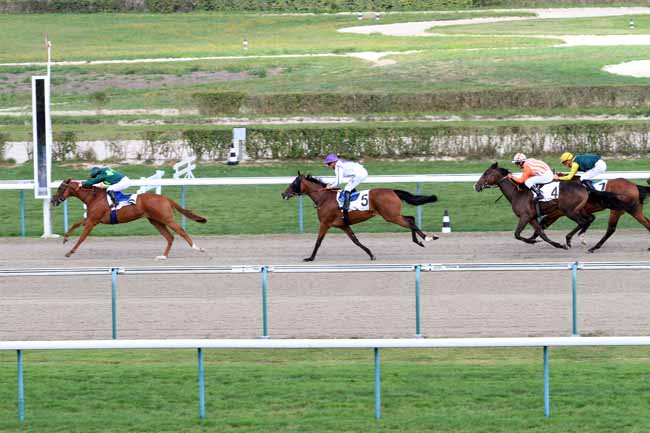 Photo d'arrivée de la course pmu PRIX DU MONT-CANISY à DEAUVILLE le Vendredi 24 août 2018