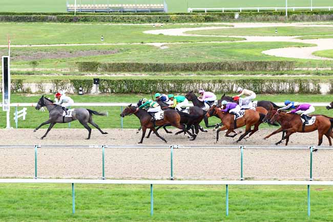 Photo d'arrivée de la course pmu PRIX DU BOCAGE NORMAND à DEAUVILLE le Mercredi 29 août 2018