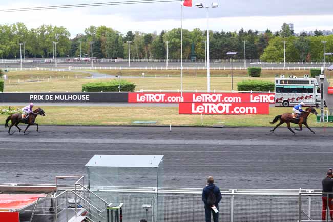 Photo d'arrivée de la course pmu PRIX DE MULHOUSE à PARIS-VINCENNES le Mercredi 29 août 2018