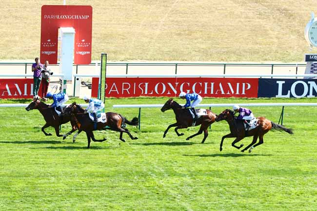 Photo d'arrivée de la course pmu PRIX DE FONTENOY à LONGCHAMP le Dimanche 2 septembre 2018