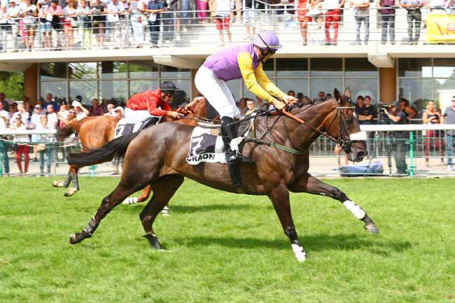 Photo d'arrivée de la course pmu PRIX BETON MATERIAUX SEGREEN à CRAON le Lundi 3 septembre 2018