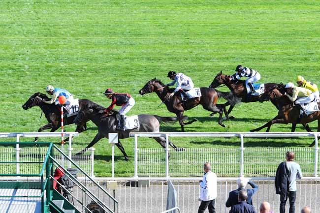 Photo d'arrivée de la course pmu PRIX DE GRISY à MAISONS-LAFFITTE le Vendredi 7 septembre 2018