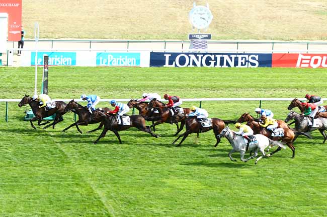 Photo d'arrivée de la course pmu GRAND HANDICAP DE LA RENTREE à LONGCHAMP le Dimanche 9 septembre 2018