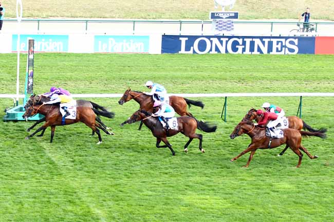 Photo d'arrivée de la course pmu PRIX DU MOULIN DE LONGCHAMP à LONGCHAMP le Dimanche 9 septembre 2018
