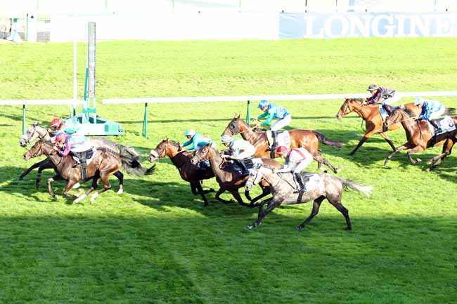 Photo d'arrivée de la course pmu PRIX DU PRE AUX CLERCS à LONGCHAMP le Dimanche 9 septembre 2018