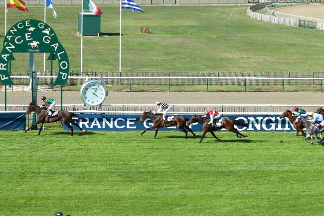 Photo d'arrivée de la course pmu PRIX DE L'ALLEE DU MAIL à CHANTILLY le Lundi 10 septembre 2018