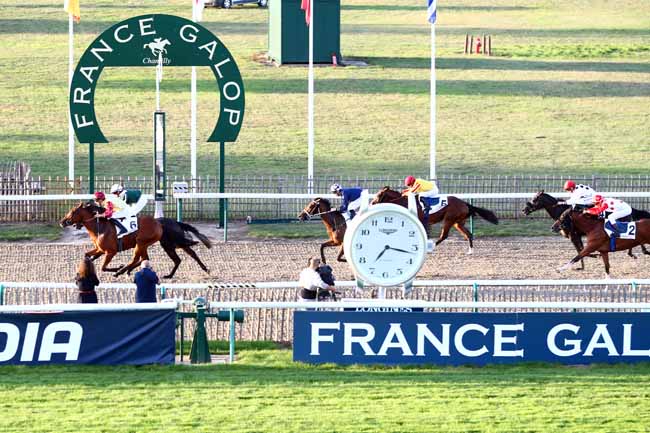 Photo d'arrivée de la course pmu PRIX DE LA RECONVERSION D'UN CHEVAL DE COURSES EN CHEVAL DE POLO à CHANTILLY le Samedi 15 septembre 2018