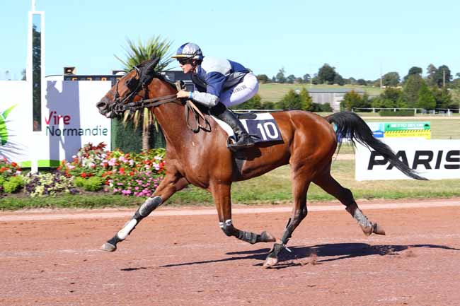 Photo d'arrivée de la course pmu PRIX LEMAUVIEL AUTOMOBILES - VIRE NORMANDIE à VIRE le Mercredi 26 septembre 2018