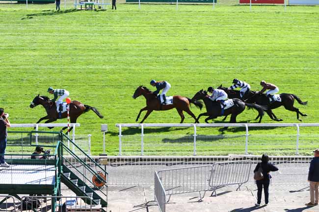 Photo d'arrivée de la course pmu PRIX ARMISTICE à MAISONS-LAFFITTE le Mercredi 26 septembre 2018