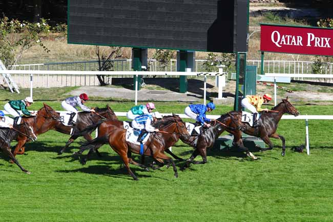Photo d'arrivée de la course pmu PRIX MATCHEM à SAINT-CLOUD le Vendredi 5 octobre 2018