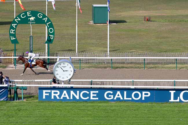 Photo d'arrivée de la course pmu PRIX DE MONTEPILLOY à CHANTILLY le Mardi 16 octobre 2018