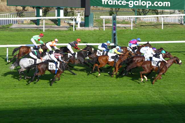 Photo d'arrivée de la course pmu PRIX LEARIVA à SAINT-CLOUD le Mercredi 17 octobre 2018