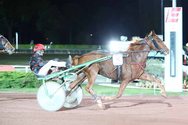 Photo d'arrivée de la course pmu PRIX DE LA PORTE DE GENTILLY à ENGHIEN le Jeudi 18 octobre 2018