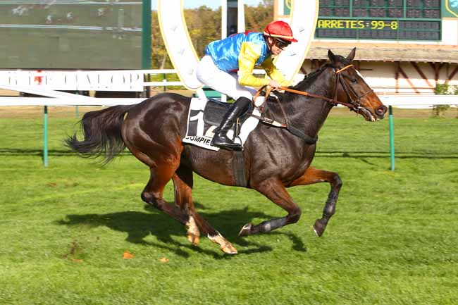 Photo d'arrivée de la course pmu PRIX DE NOGENT à COMPIEGNE le Mardi 23 octobre 2018