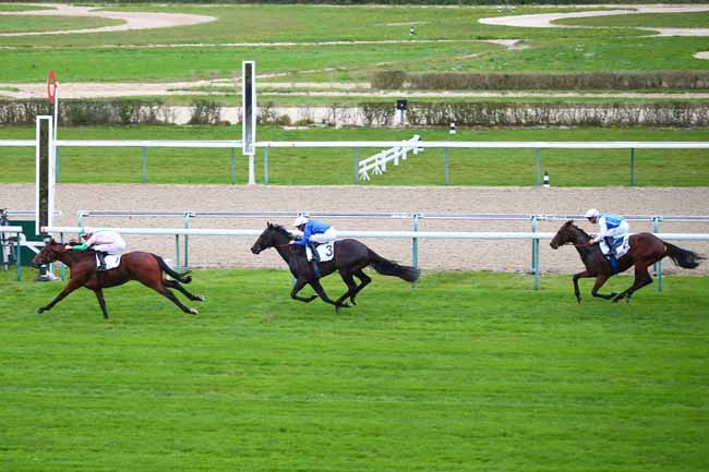 Photo d'arrivée de la course pmu PRIX ISONOMY à DEAUVILLE le Mercredi 24 octobre 2018
