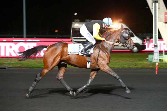 Photo d'arrivée de la course pmu PRIX ARIADNE à PARIS-VINCENNES le Vendredi 26 octobre 2018