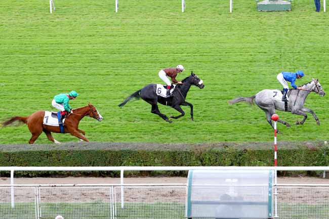 Photo d'arrivée de la course pmu PRIX GUEMUL à SAINT-CLOUD le Mardi 6 novembre 2018