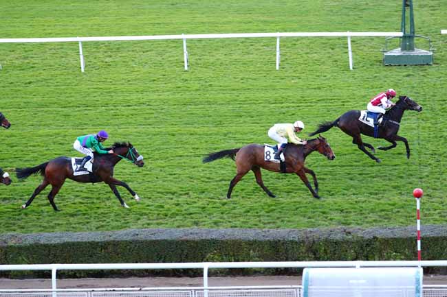Photo d'arrivée de la course pmu PRIX DE GRAVELLE à SAINT-CLOUD le Vendredi 9 novembre 2018
