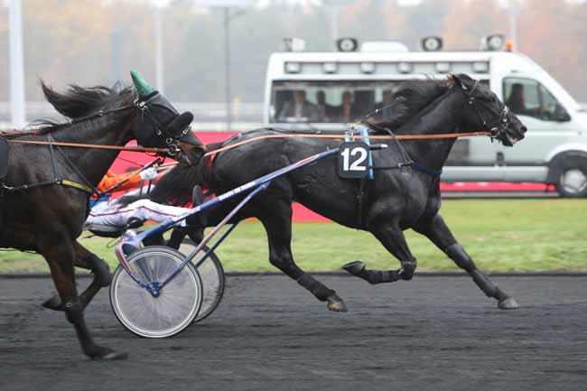 Photo d'arrivée de la course pmu PRIX D'AIX-LES-BAINS à PARIS-VINCENNES le Jeudi 15 novembre 2018