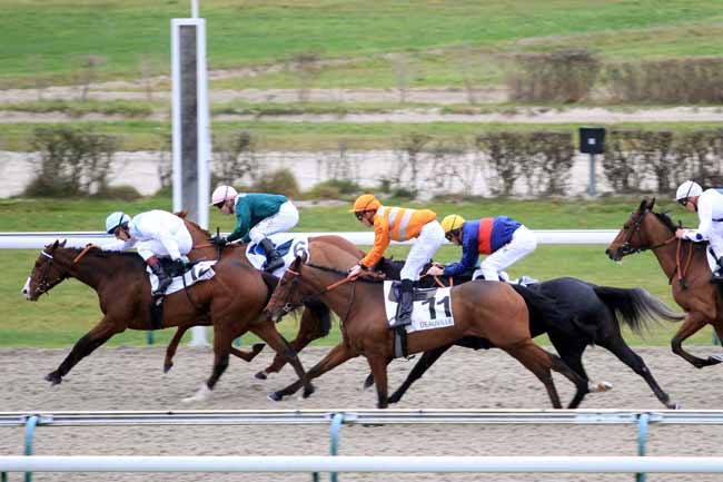 Photo d'arrivée de la course pmu PRIX PETITE ETOILE à DEAUVILLE le Mardi 27 novembre 2018