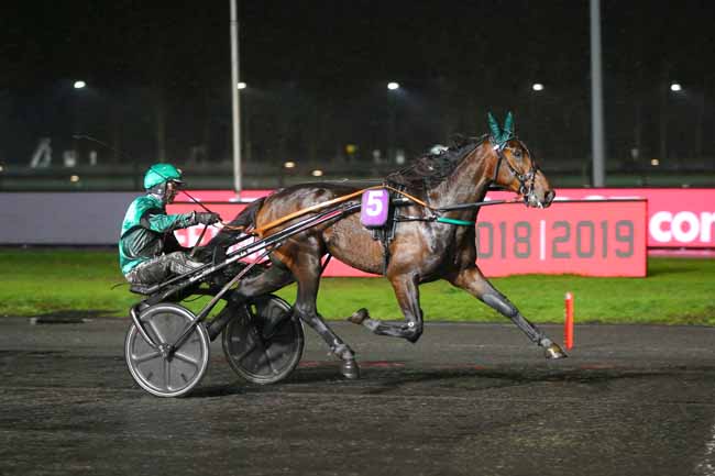 Photo d'arrivée de la course pmu PRIX FORTUNA à PARIS-VINCENNES le Mardi 27 novembre 2018