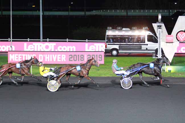 Photo d'arrivée de la course pmu PRIX DE NANTES à PARIS-VINCENNES le Mercredi 28 novembre 2018
