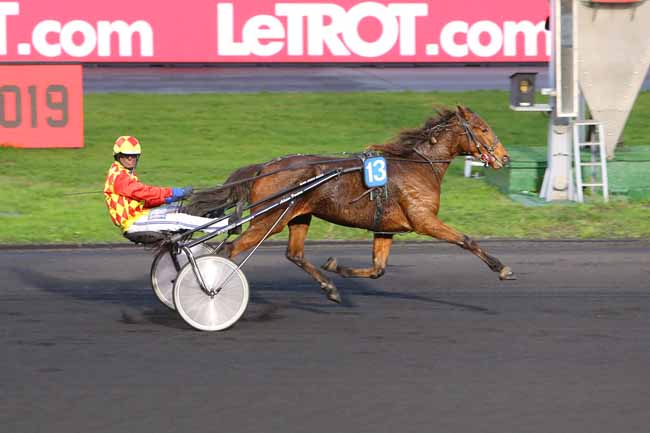 Photo d'arrivée de la course pmu PRIX DE LA FERTE-VIDAME à PARIS-VINCENNES le Mardi 4 décembre 2018
