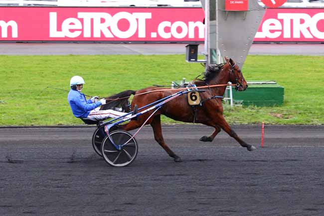 Photo d'arrivée de la course pmu PRIX DE BLOIS à PARIS-VINCENNES le Jeudi 6 décembre 2018