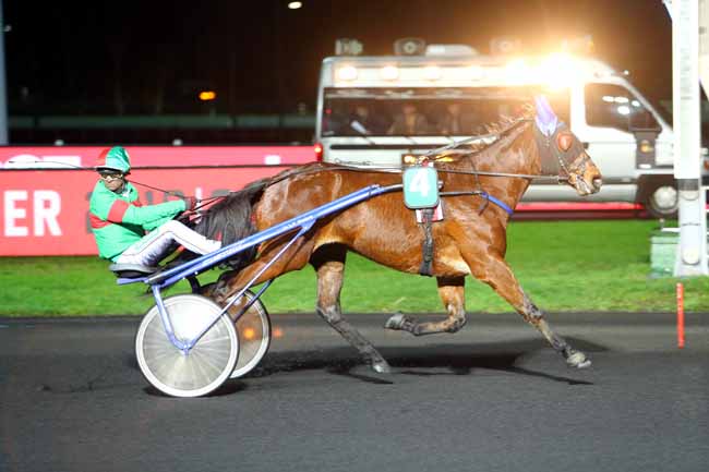 Photo d'arrivée de la course pmu PRIX DIKE à PARIS-VINCENNES le Vendredi 7 décembre 2018