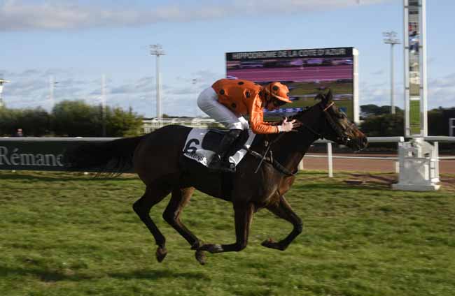 Photo d'arrivée de la course pmu PRIX DE LONDRES à CAGNES-SUR-MER le Lundi 17 décembre 2018
