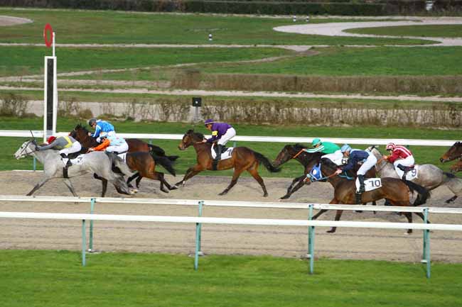 Photo d'arrivée de la course pmu PRIX DE SAINT-SAUVEUR-LE-VICOMTE à DEAUVILLE le Mardi 18 décembre 2018