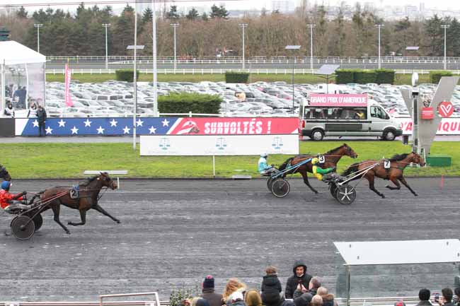 Photo d'arrivée de la course pmu PRIX CHARLES TIERCELIN à PARIS-VINCENNES le Dimanche 27 janvier 2019